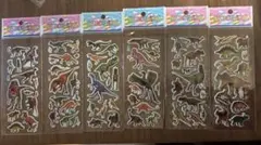 恐竜シール　6枚セット