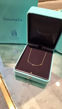 【極美品】ティファニースマイル　ネックレス　ギフト付き