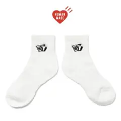 Wasted Youth 靴下 ショートソックス 白 ロゴ Lのサムネイル