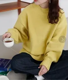 【DISCOAT】モールハイネックプルオーバー