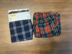 NELPAN チェック柄 パジャマ Sサイズ 2点セット