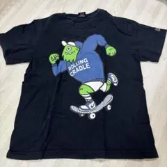 ROLLING CRADLE スケートボード モンスター Tシャツ ブラックのサムネイル