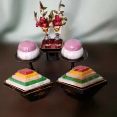 雛壇用 雛祭り 小物セット５点