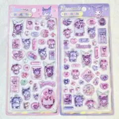 【海外限定】サンリオ クロミ シール ボンボンドロップ風 2種セット