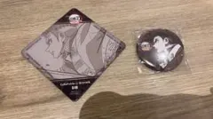 鬼滅の刃　ufotable お楽しみくじ　缶バッジ　コースター　悲鳴嶼行冥