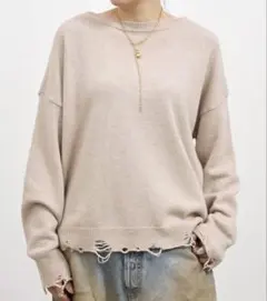 完売品　L'Appartement J'M DESIGN クラッシュニット