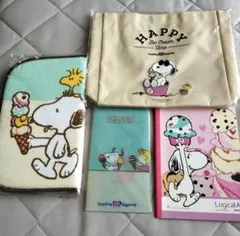 ◆新品未使用◆　スヌーピー✕サーティーワン　 4点セットまとめ売り