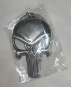 パニッシャー スカル ロゴ メタルキーチェーン　マーベルコミック