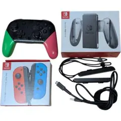 ​任天堂 ニンテンドースイッチ プロコン スプラトゥーン ジョイコン