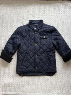 値下げ！Polo ネイビー キルティングジャケット サイズ7 120 130