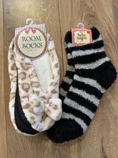 【新品未使用】　もこもこソックス　防寒ソックス　チュチュアンナ　靴下