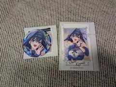 ホロライブ 7th fes. オーロ・クロニー チェキ風カード&缶バッジセット