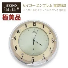 美品】リズム時計 電波時計 4MY846SR 壁掛け時計 日本製 RHYTHM - メルカリ