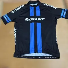 GIANT サイクルジャージ 半袖 ブラック ブルー 3XL