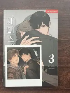 韓国版 初版 漫画 単行本 韓国BL サディスティック・ビューティー3巻 特典付