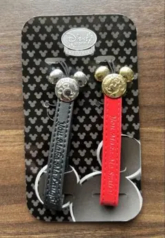 Disney Store ミッキーストラップ 2個セット