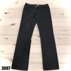 SWEET CAMEL ブラック ストレート デニム 3097のサムネイル