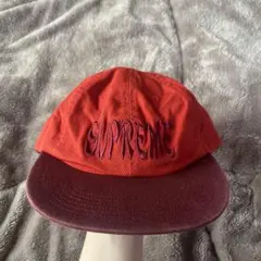 Supreme コーデュロイキャップ レッド