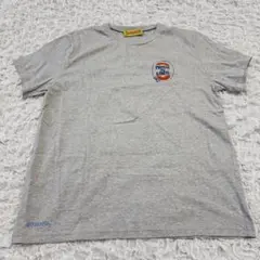Jocomomola ホコモモラ Tシャツ グレー ロゴプリント 日本製のサムネイル