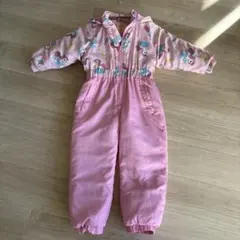 ユニコーン柄 フード付き スキーウェア(子ども用)