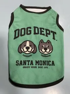 DOG DEPT ドッグデプト 犬服 グリーン Mサイズのサムネイル