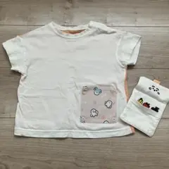 シナぷしゅ 半袖Tシャツ ポケット付き 90cmのサムネイル