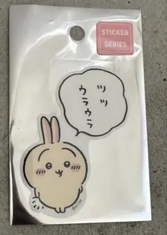 ちいかわ スマホに貼れるサイズのステッカー ツツウラウラ　うさぎ