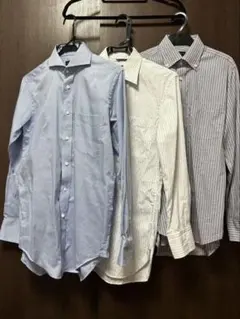 HILTON 長袖ワイシャツ3枚セット