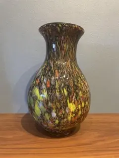 カメイガラス花瓶　vintage