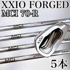 ゼクシオフォージド（2017年）アイアンセット 5本 MCI70（R）／XXIO