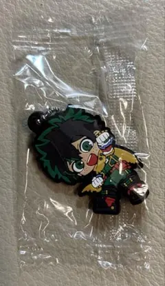 ヒロアカ　緑谷出久 ラバーマスコット　くら寿司コラボ