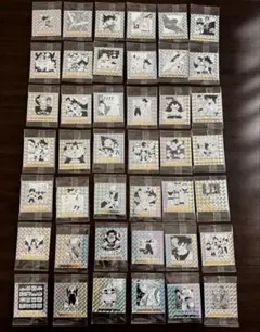 ドラゴンボール　ウエハースシール　40周年第一弾、第二弾まとめ