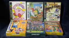 ゲームボーイ/カラーソフト　6本