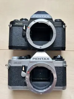 PENTAX MG ブラックとシルバー 2台 フィルムカメラ ペンタックスのサムネイル