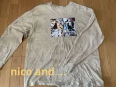 4 L■ニコアンドniko and…メンズ タイダイプリント長袖シャツカットソーのサムネイル