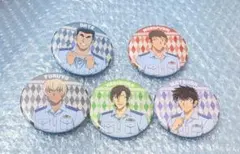 名探偵コナン　降谷零　松田陣平　萩原研二　諸伏景光　伊達航　メタリック缶バッジ