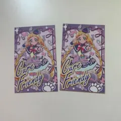 名探偵プリキュア タワレコカフェ フォト風カード キュアフレンディ 2枚セット