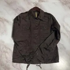 SPORTMAX CODE ミリタリージャケット ブラウン 42 レディース