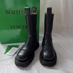 BOTTEGA VENETA サイドゴアブーツ 37.5 ブラック