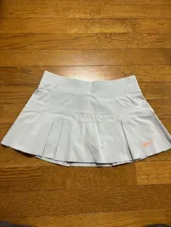 Nike テニスウェア ライトグレー プリーツスコート M