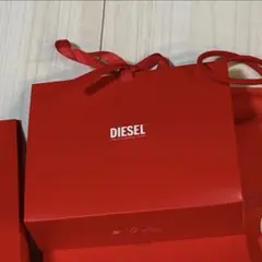 DIESEL 赤 ギフトバッグ