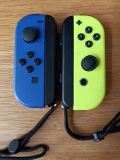 Nintendo Switch Joyコン ブルーイエロー　Joyコンストラップ