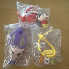 クレヨンしんちゃん　マルチカラフルチャーム　3個セット