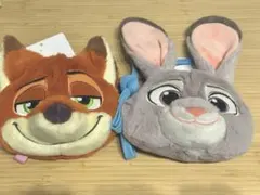 東京ディズニーリゾート ズートピア　ニック　ジュディ　ショルダーバッグ ポーチ