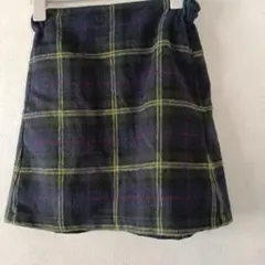 GU チェック柄スカート 新品