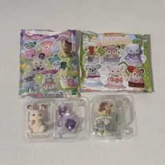 シルバニアファミリー うさぎ キリン 2点セット