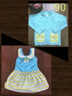 アプレレクール水着90 ラッシュガードセット