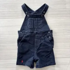 Ralph Lauren ネイビー オーバーオール 80
