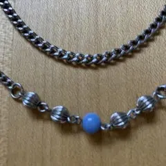 アンティーク風ロングネックレス