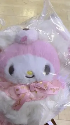 サンリオ マイメロディ ふわもさドール マスコットホルダー キーホルダー